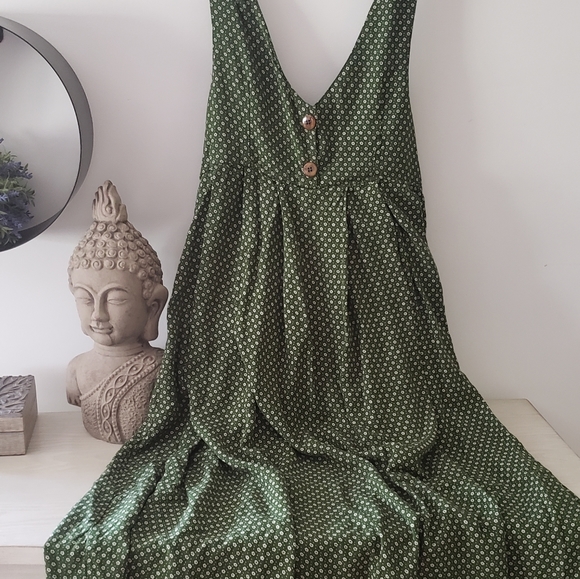infashions Dresses & Skirts - Infashions Deep V Boho Dress